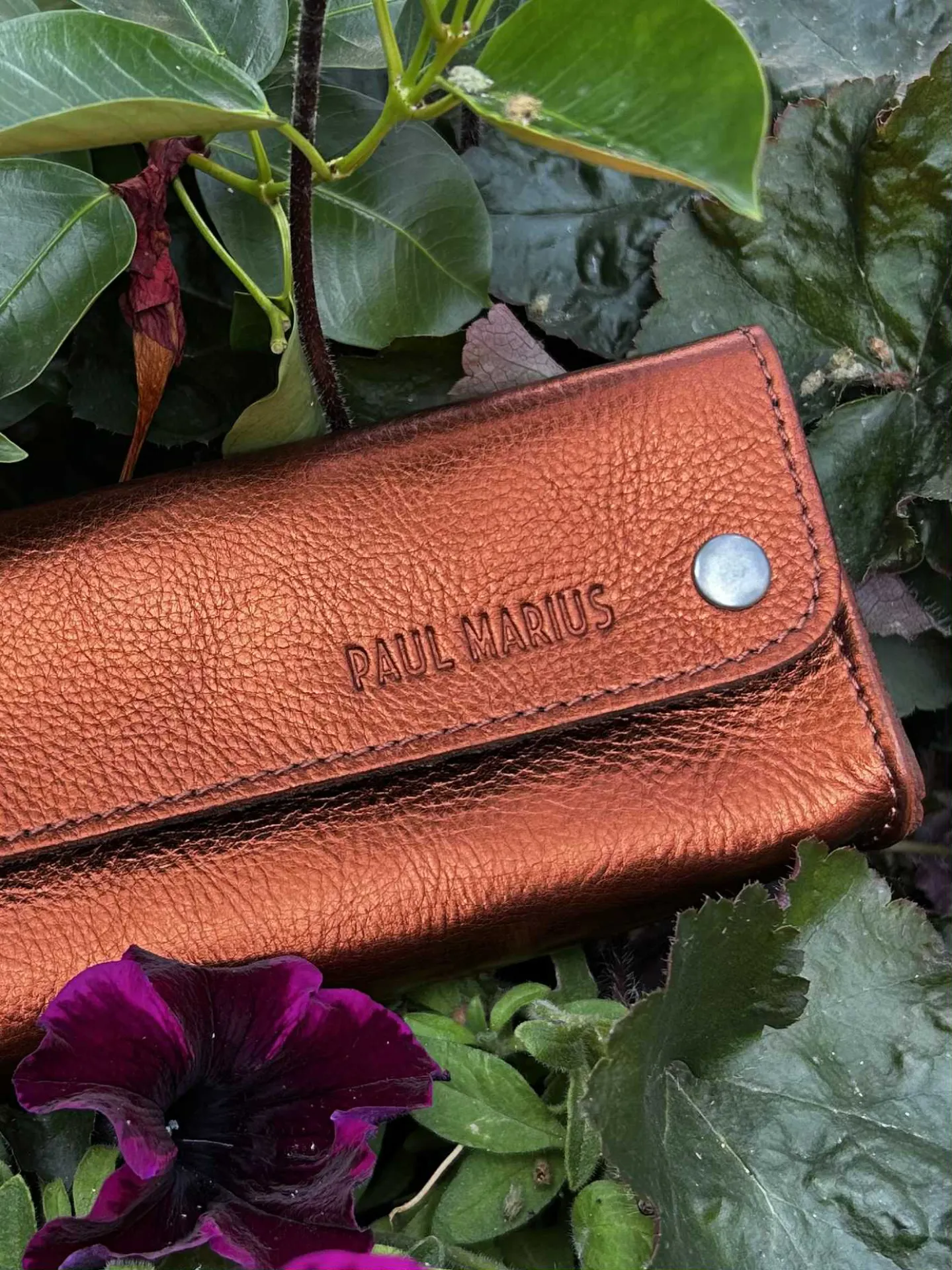 La trousse de Paul Ginger en cuir, Paul Marius disponible chez Evasion Eu 