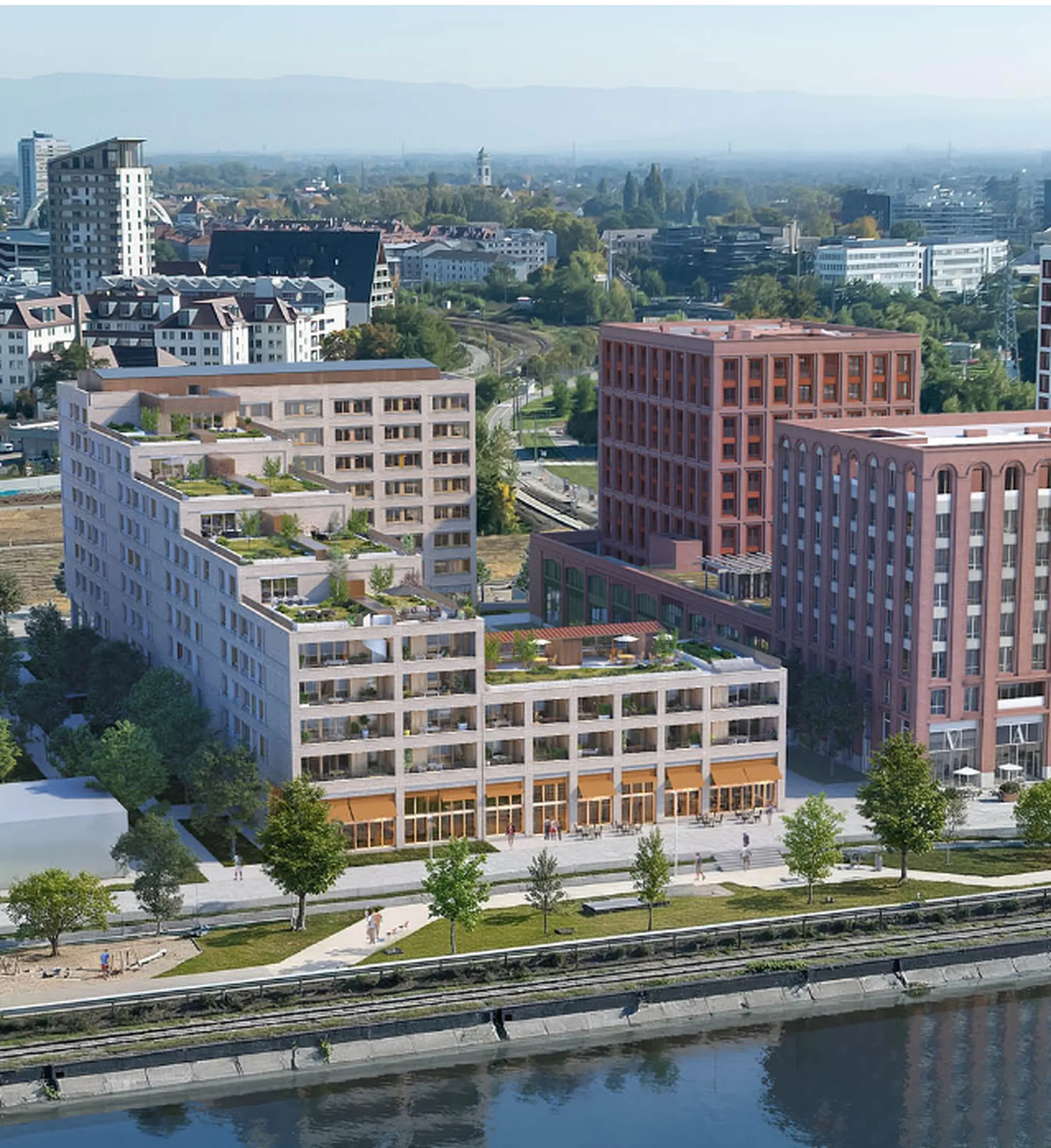 Appartements neufs à Strasbourg Vatel – Du studio au 4 pièces avec terrasses et vues sur le bassin Vauban