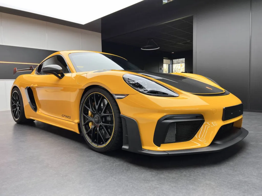 PORSCHE GT4RS SIGNAL YELLOW - PPF XPEL INTEGRAL - BRUXELLES