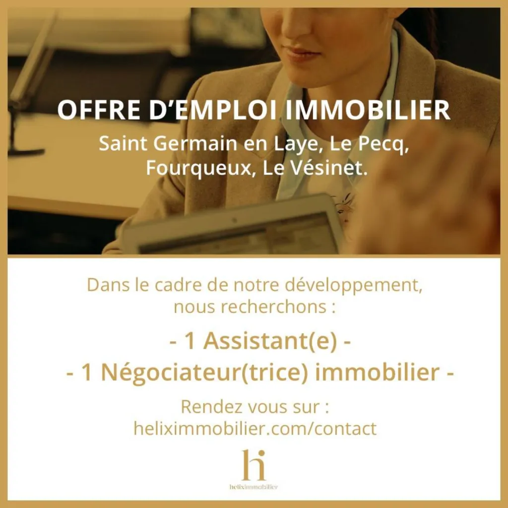 Recrutement Helix Immobilier, un groupe familial dynamique