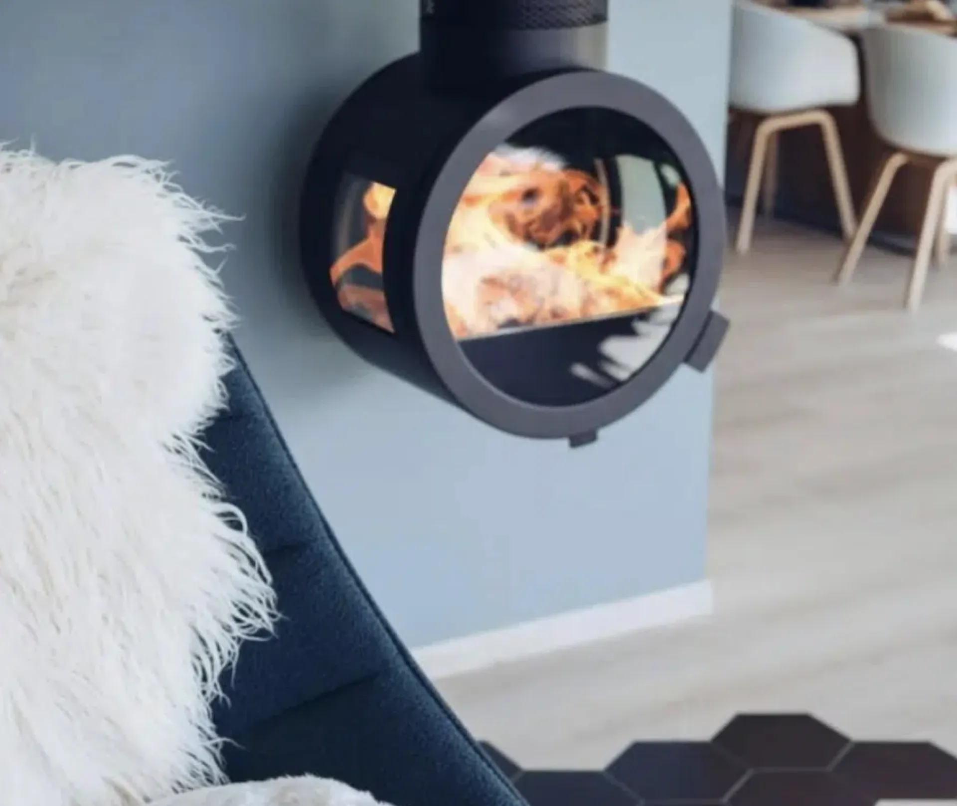 Acheter un poêle à bois design à Valence