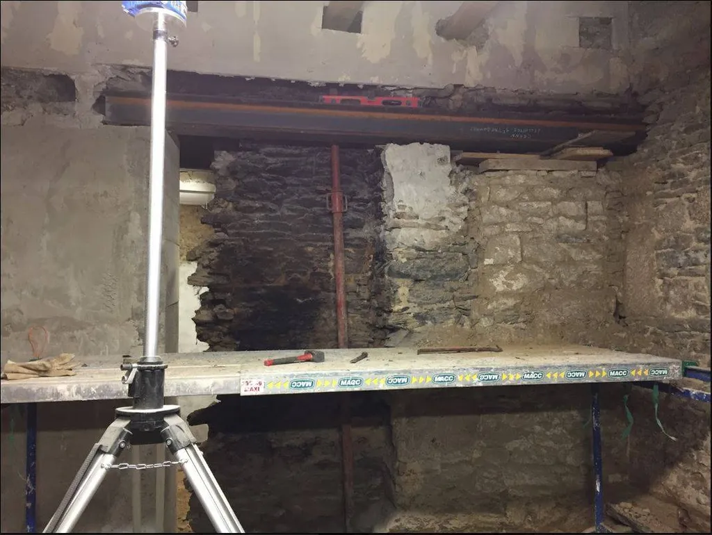 Céer une ouverture dans un mur porteur dans un immeuble ancien à nice sur la côte d’azur