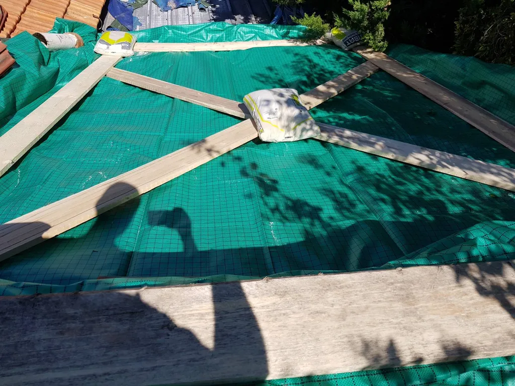 Réparation suite aux intemperies