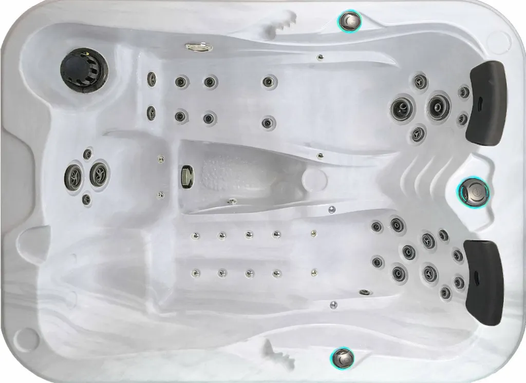 Jacuzzi 3 places 2 places allongees