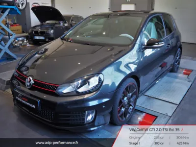 Reprogrammation moteur Carpentras - Volkswagen Golf VI GTI 2.0 TSI Edition 35 235 cv - ADP Performance