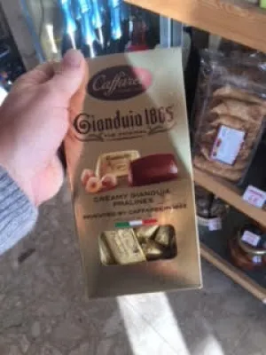 Chocolat Gianduia lait et noisette 150g