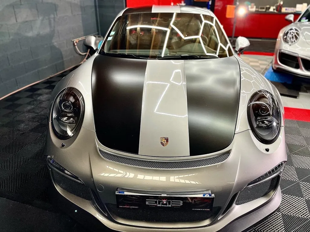 Protection automobile carrosserie paint protection film PPF Porsche 991 GT3 RS sur Lyon 