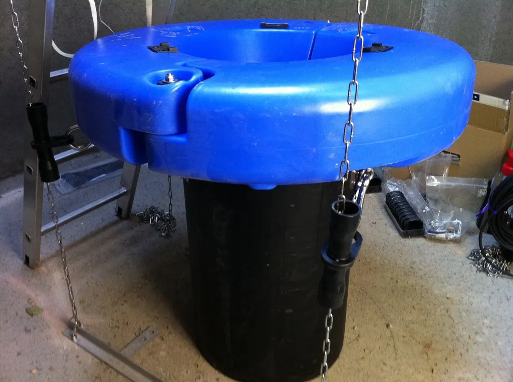 Aérateur aqua8 avec moteur pour microstation d'épuration en assainissement non collectif, Var