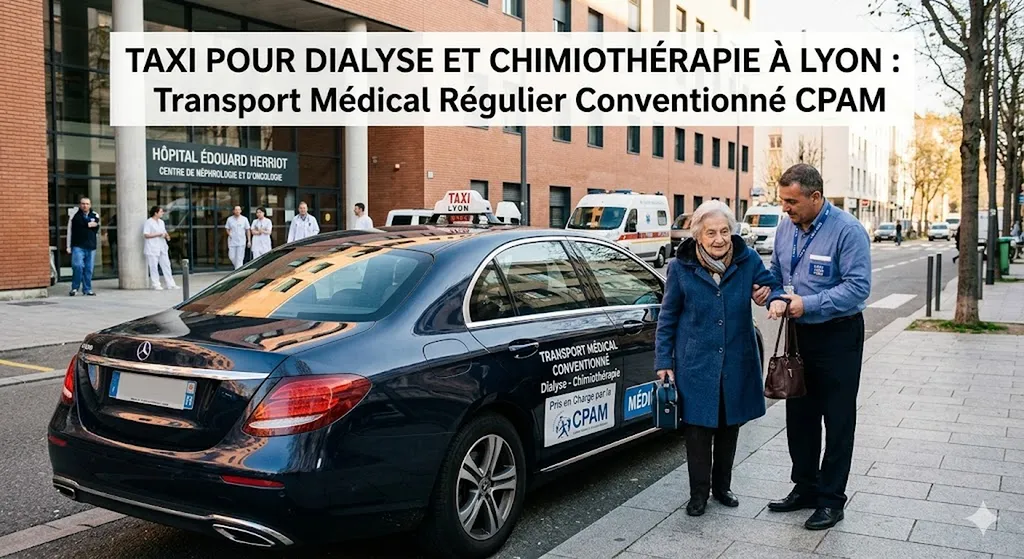 Taxi pour Dialyse et Chimiothérapie à Lyon