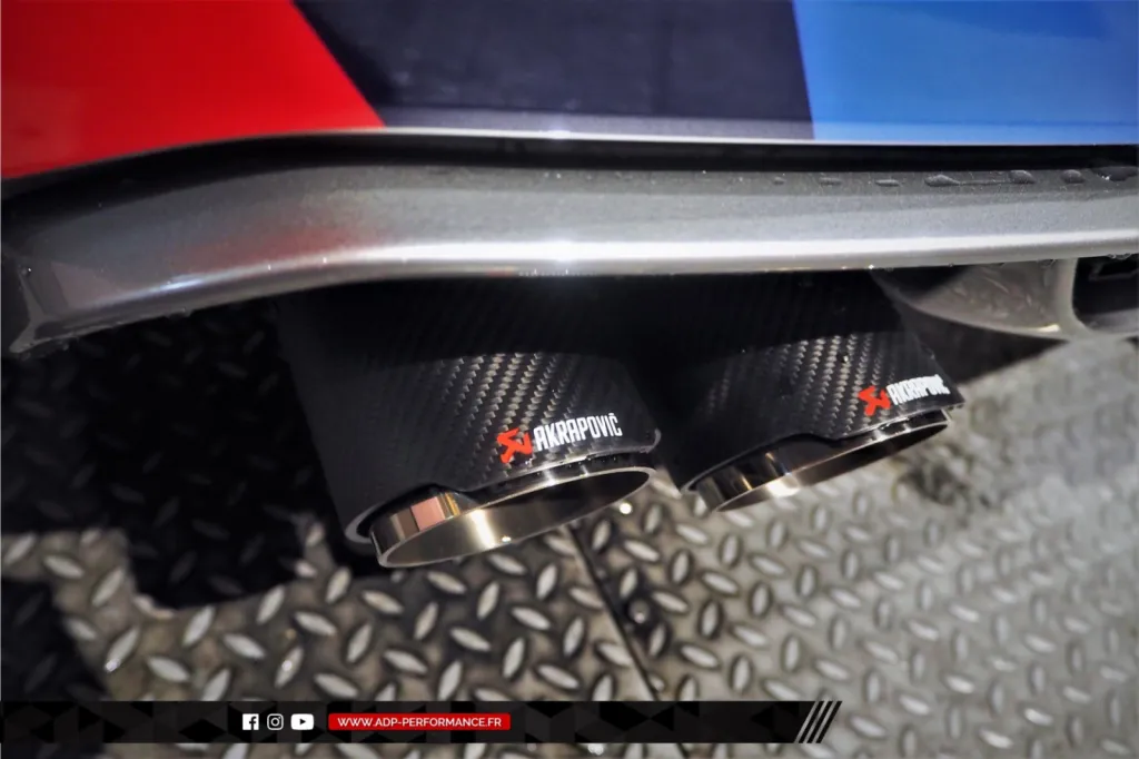 Reprogrammation moteur Arles - Echappement Akrapovic - BMW X5 M 4.4 V8 Bi-Turbo