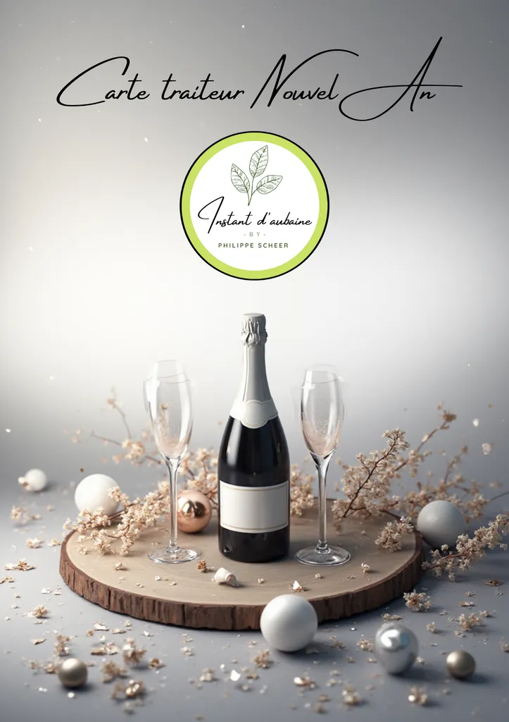 Les Incontournables de Fêtes de fin d'année: Votre Chef Traiteur Instant d'aubaine à réaliser un menu à  Emporter et en livraison en Alsace pour le Nouvel An 2026