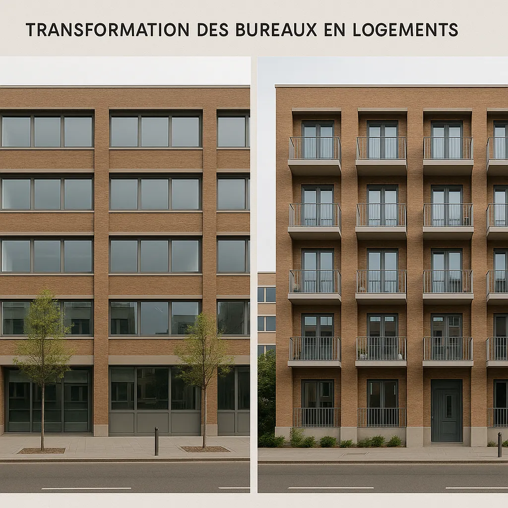 Althea Architecture - Transformation des bureaux en logements : la loi du 16 juin 2025 installe un cadre opérationnel et prévisible