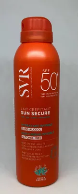 lait crépitant sun secure svr 