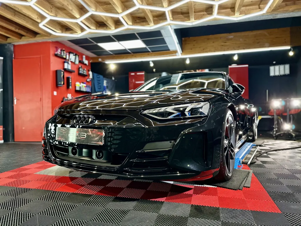 Detailing Lyon spécialiste du traitement céramique et de la protection carrosserie Audi e-tron GT