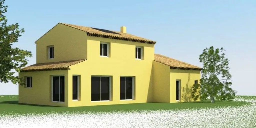 Maison à étage contemporaine à la Crau