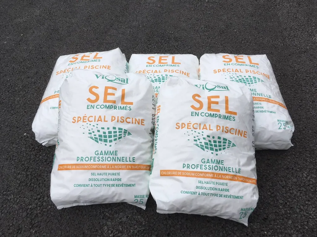 sel pour piscine