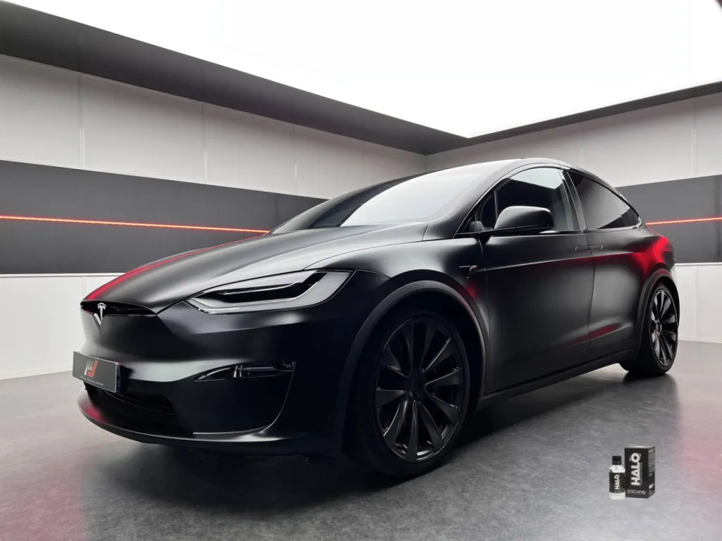 TESLA MODEL X - PPF XPEL SATIN STEALTH - VALENCIENNES