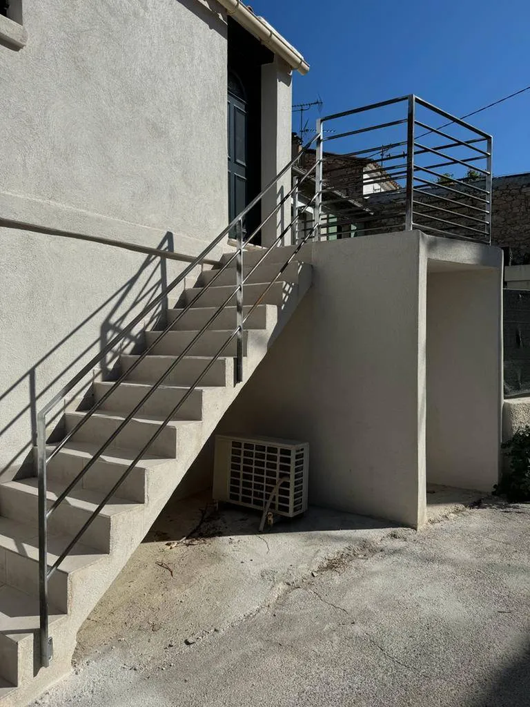 rampe escalier sur mesure fer forgé salon de provence
