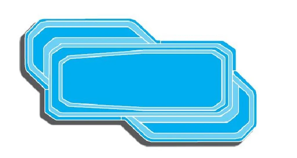 PISCINE COQUE COSMOPOLITAN PARADISE - 12M x 6M