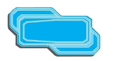 PISCINE COQUE COSMOPOLITAN PARADISE - 12M x 6M