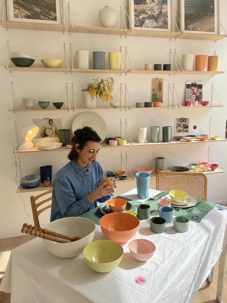 Découvrir la céramique artisanale Elisabeth Hardy au salon Côté Sud à Aix-en-Provence