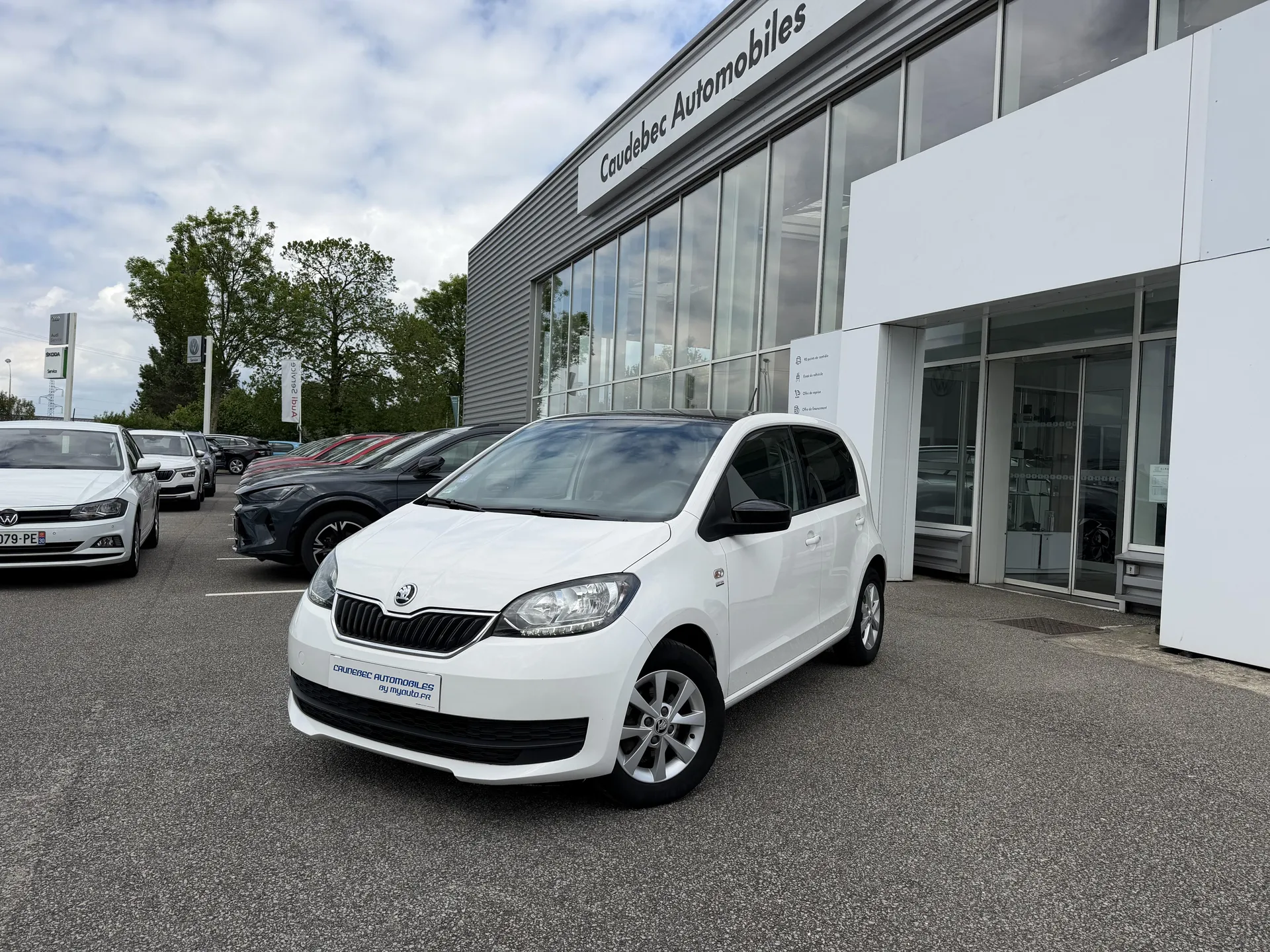 Voiture d’occasion autour de Le Havre : achetez une Skoda Citigo essence révisée chez Caudebec Automobiles à La Frénaye