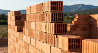 Bâtir une construction de maison moderne en brique Calibric écoénergétique avec climatisation et ballon thermodynamique à Aubagne