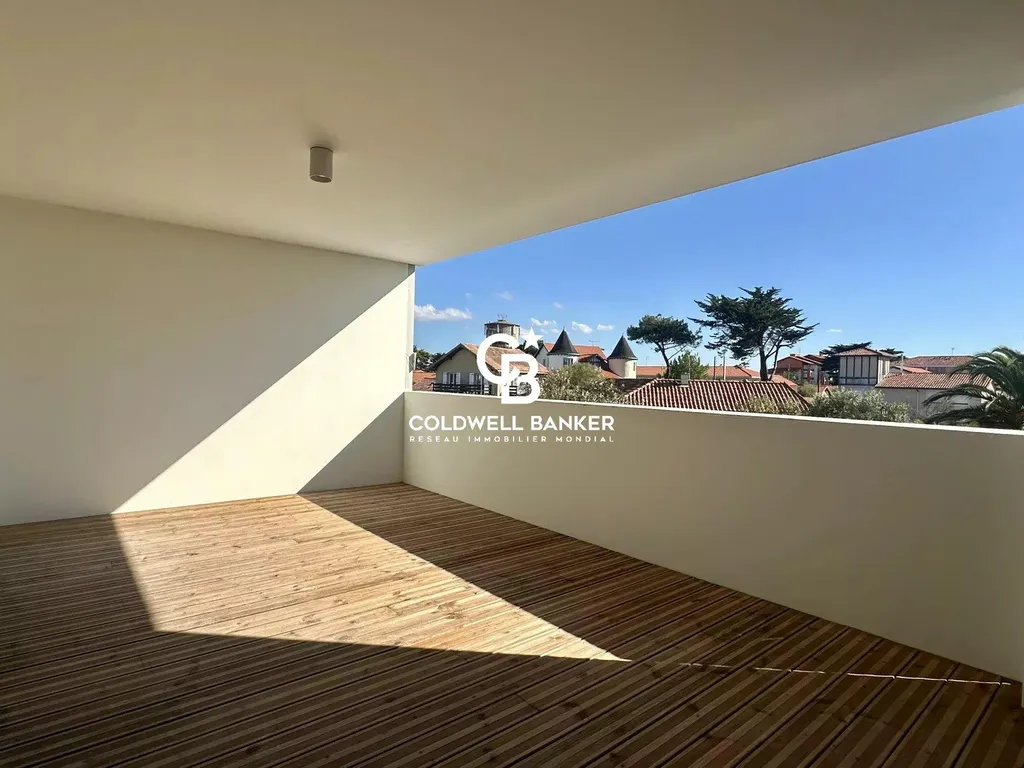 Appartement à vendre à Capbreton Triangle d'or - 3 chambres avec terrasse, aperçu océan, proche plage