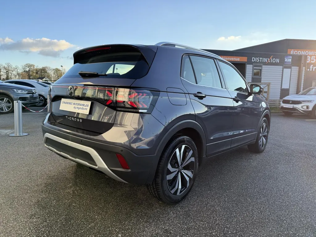 Volkswagen T-Cross occasion proche Rouen : SUV 1.0 TSI 115 DSG7 Style quasi-neuf chez Caudebec Automobiles