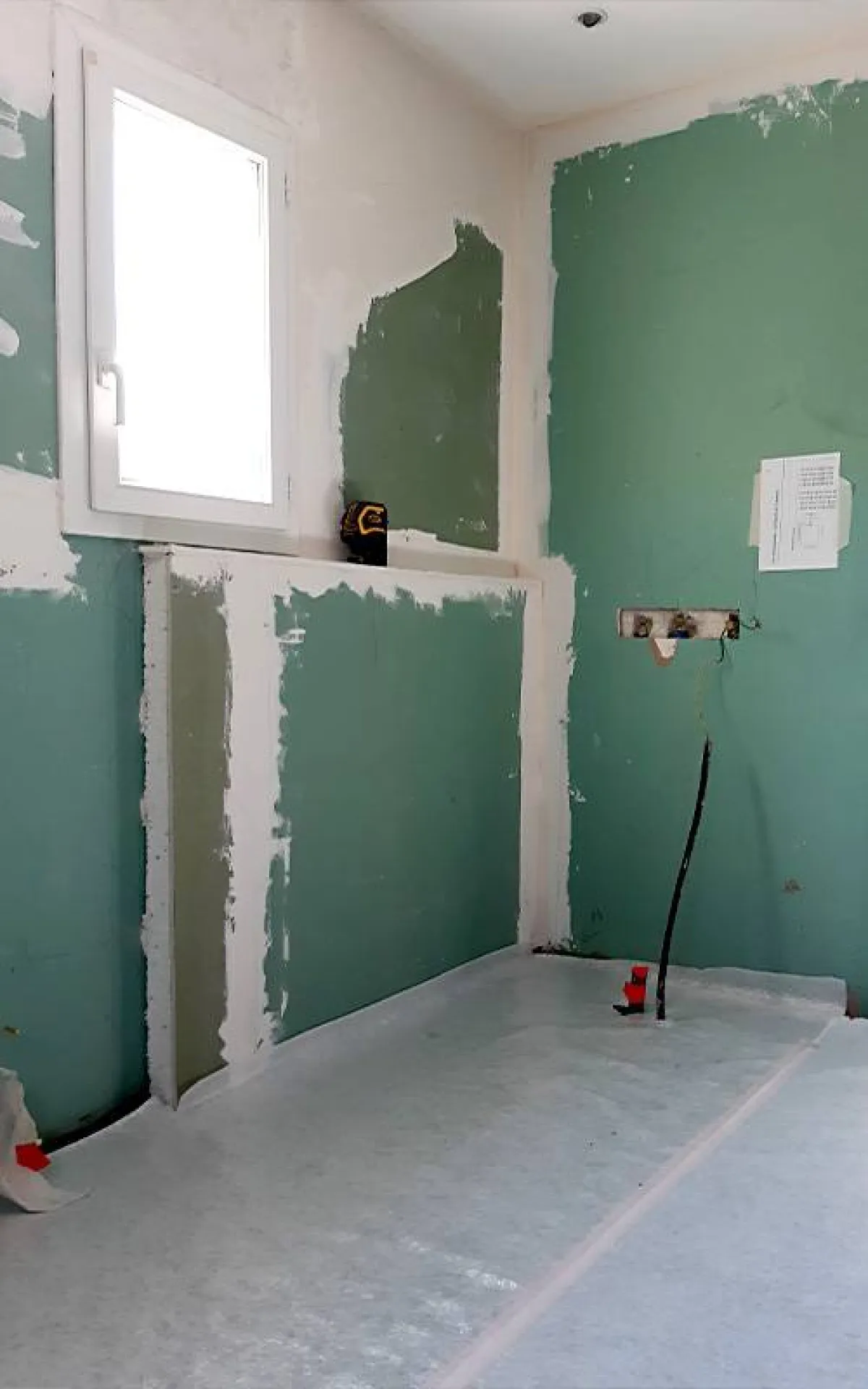 Rénovation de l'isolation d'une salle de bain à Hyères
