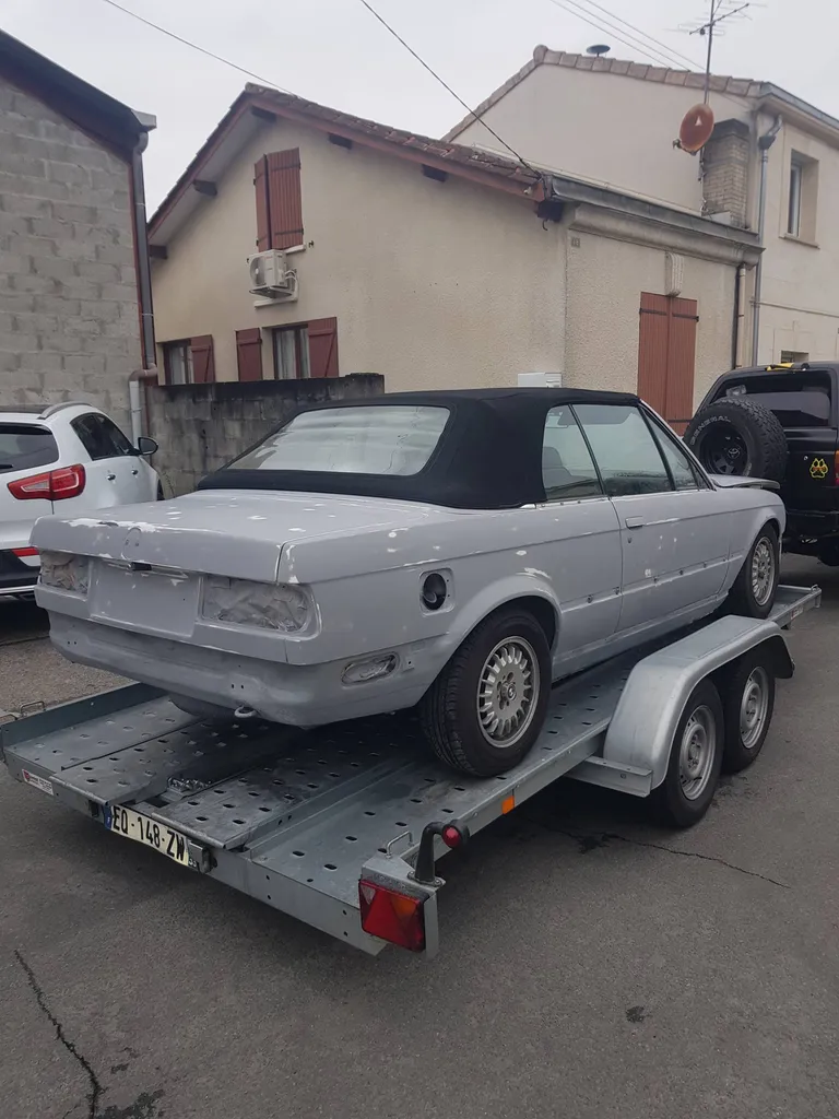 Changement frein BMW La teste de Buche