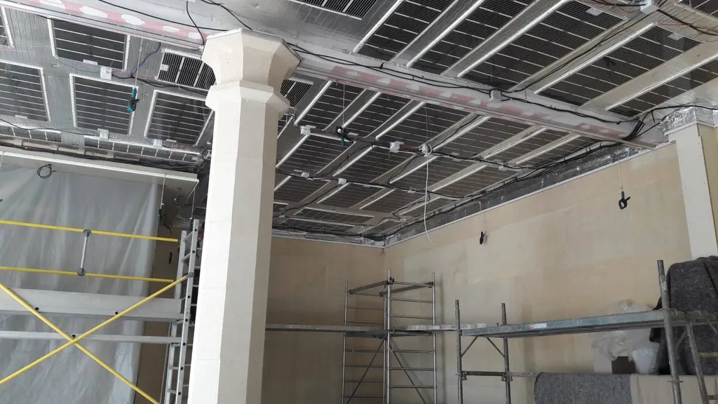 Chauffage rayonnant plafond (Gers 32)