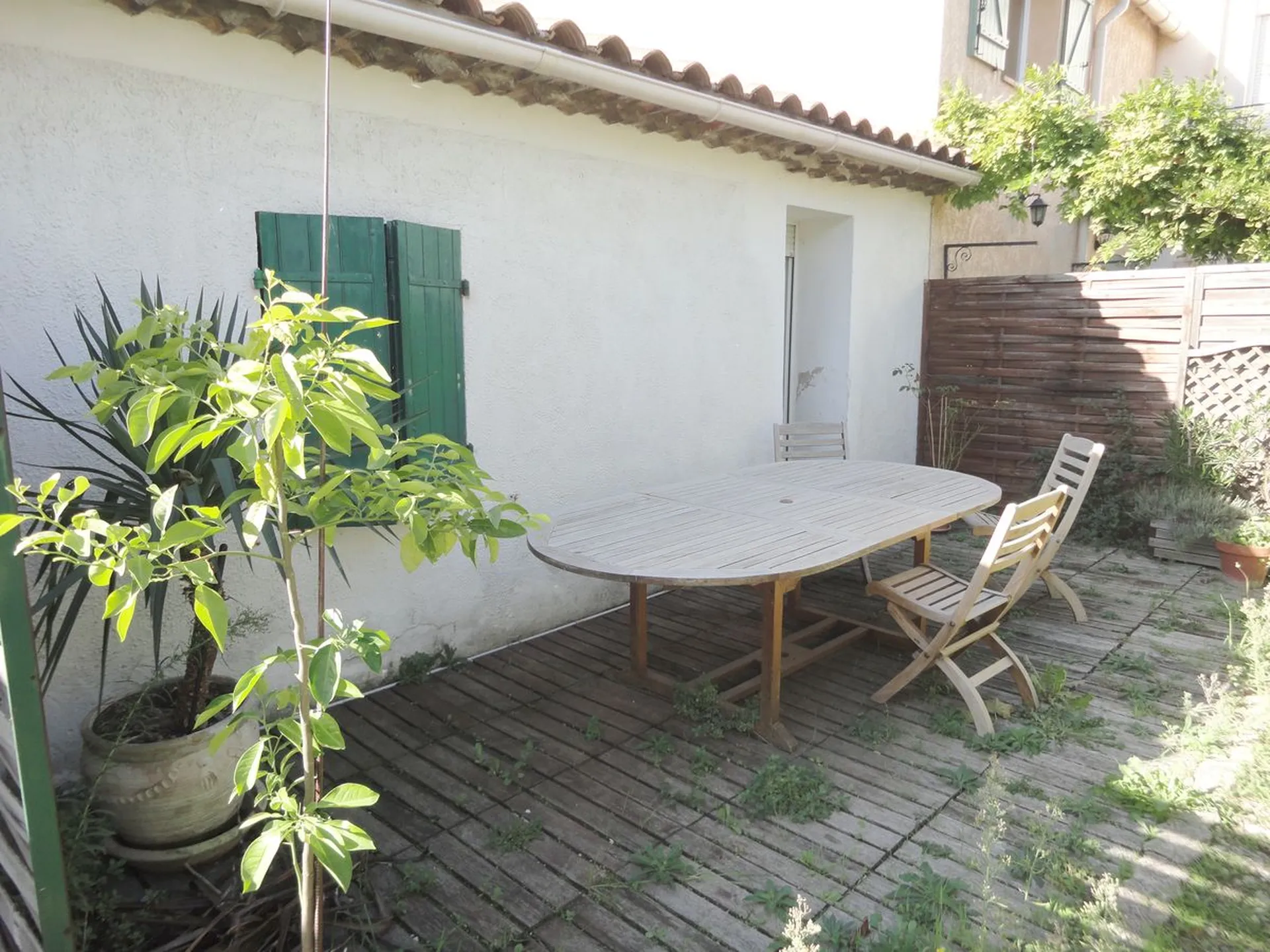 Vente jolie petite maison de ville 3/4 Roquefort La Bédoule centre - avec garage et parking