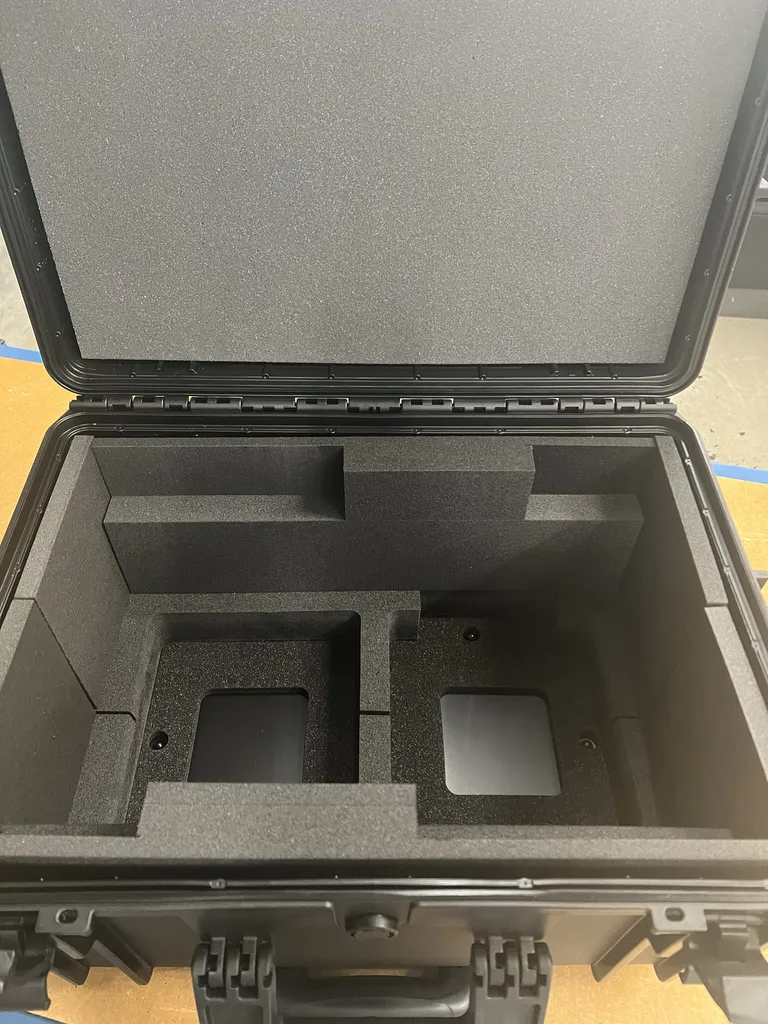 Valise + mousse plastazote