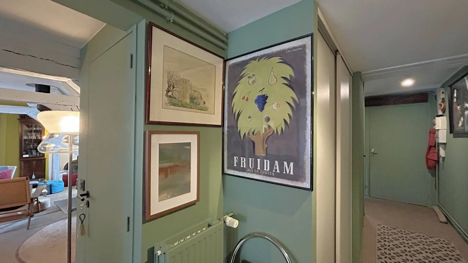 Appartement T4 dans un immeuble avec ascenseur, rénové, entre la plage et le port de DIEPPE (76) en Normandie