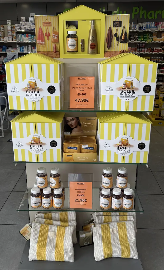 LASHILE & SOLEIL NOIR MARSEILLE 13012 PHARMACIE PANETTA 
