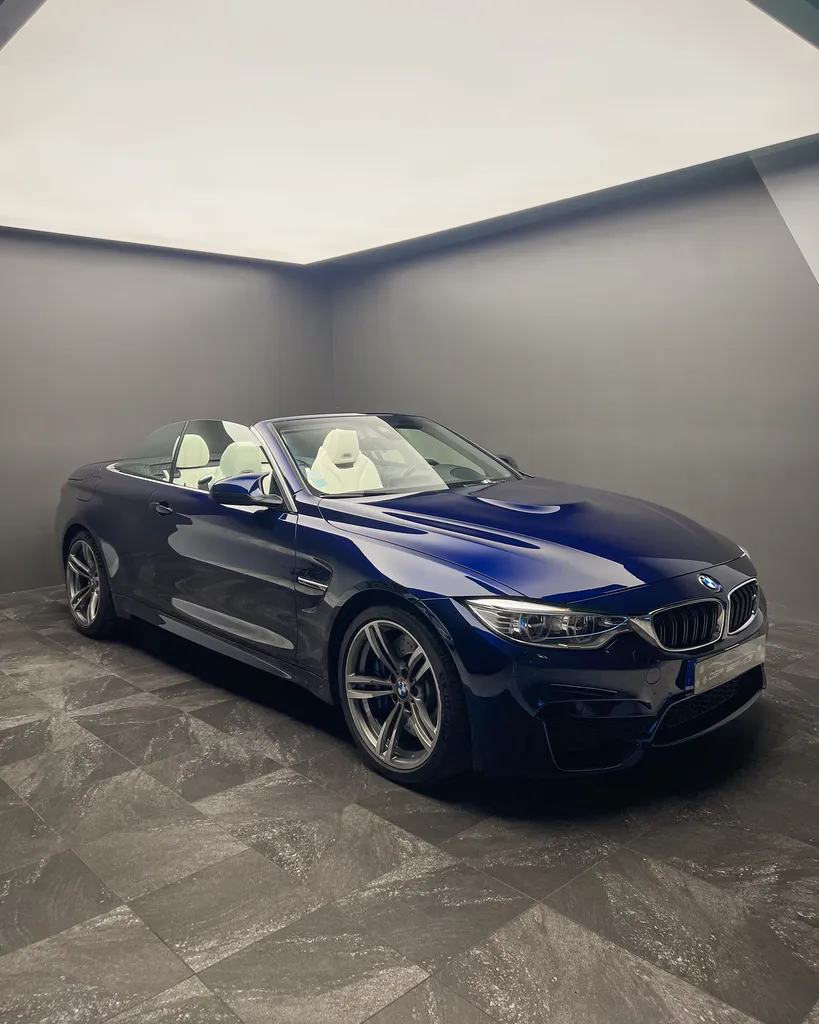 Révélez la brillance de sa BMW M4 avec un lustrage brillance grâce à l’expertise de DSP Service Le Mans