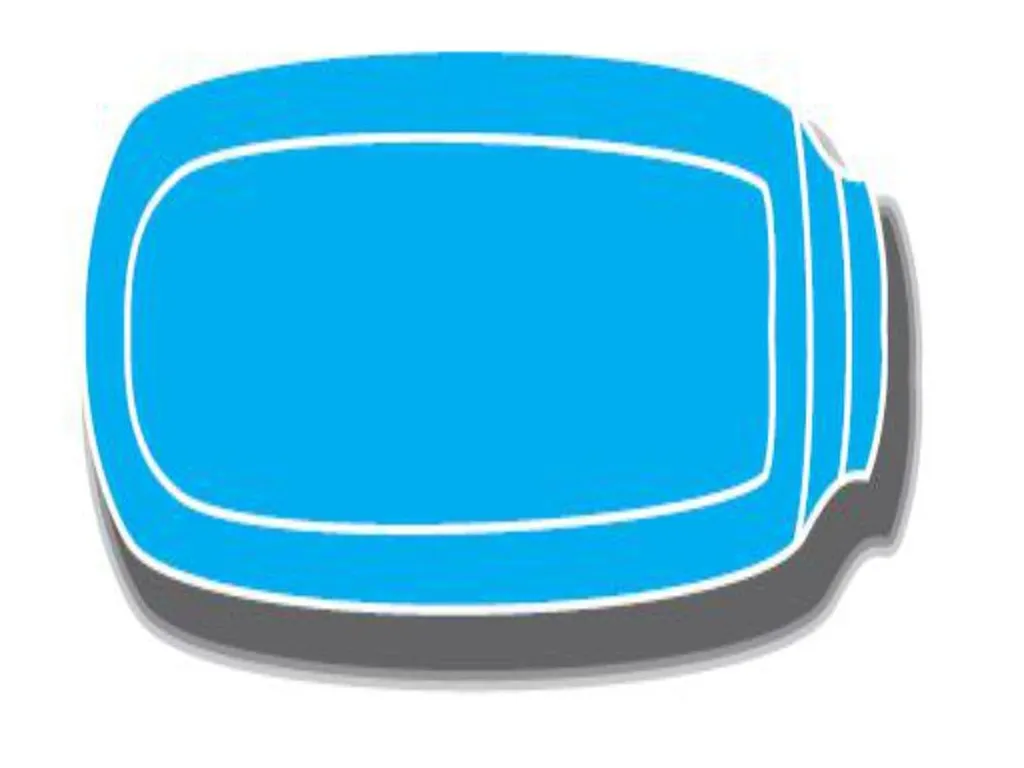 Piscine coque polyestere à fond plat de dimension 7M par 3M fond plat de 1M40 (s307) à Londinières 76660