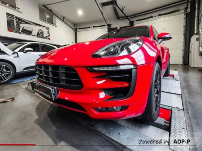 Reprogrammation moteur Conversion bio éthanol E85 PORSCHE Macan 3.0 Bi-Turbo GTS 360 PS | ADP Performance Marseille