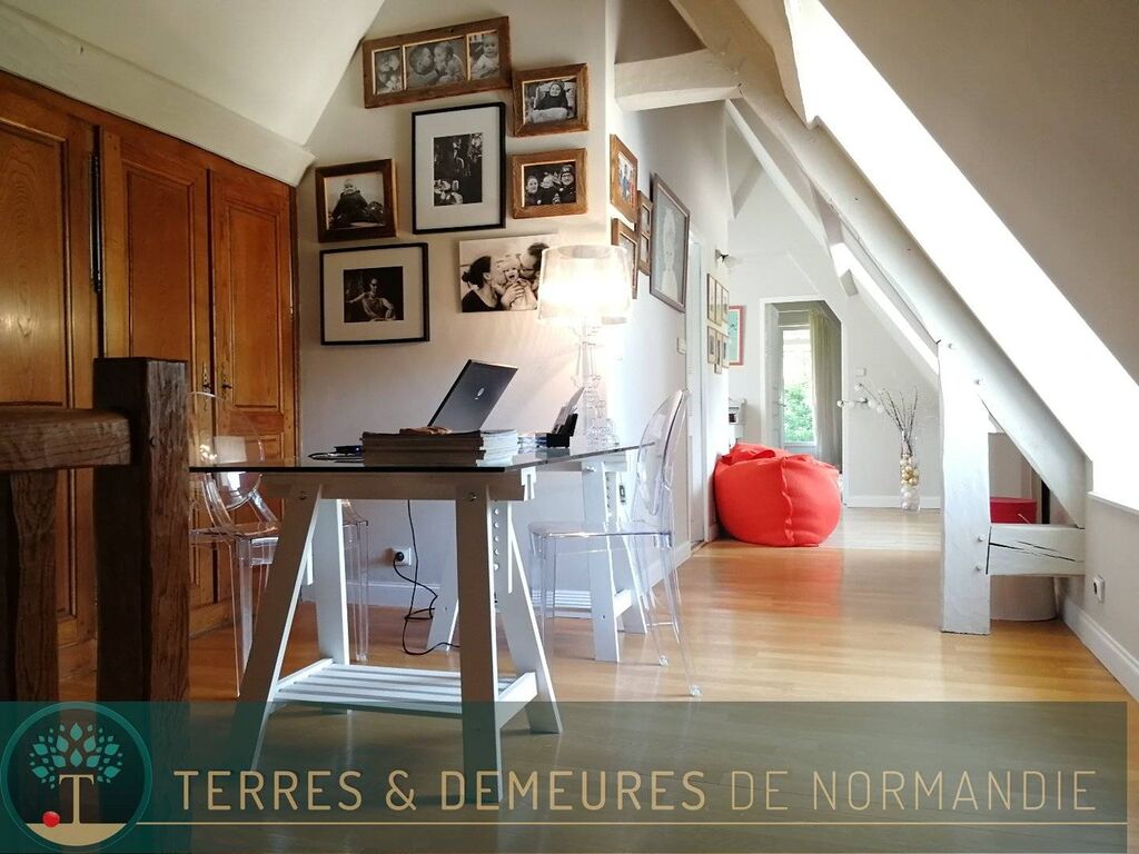 A acheter demeure de caractère avec dépendance proche Cormeilles 27260