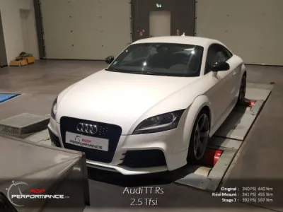 Reprogrammation moteur Audi TT Rs