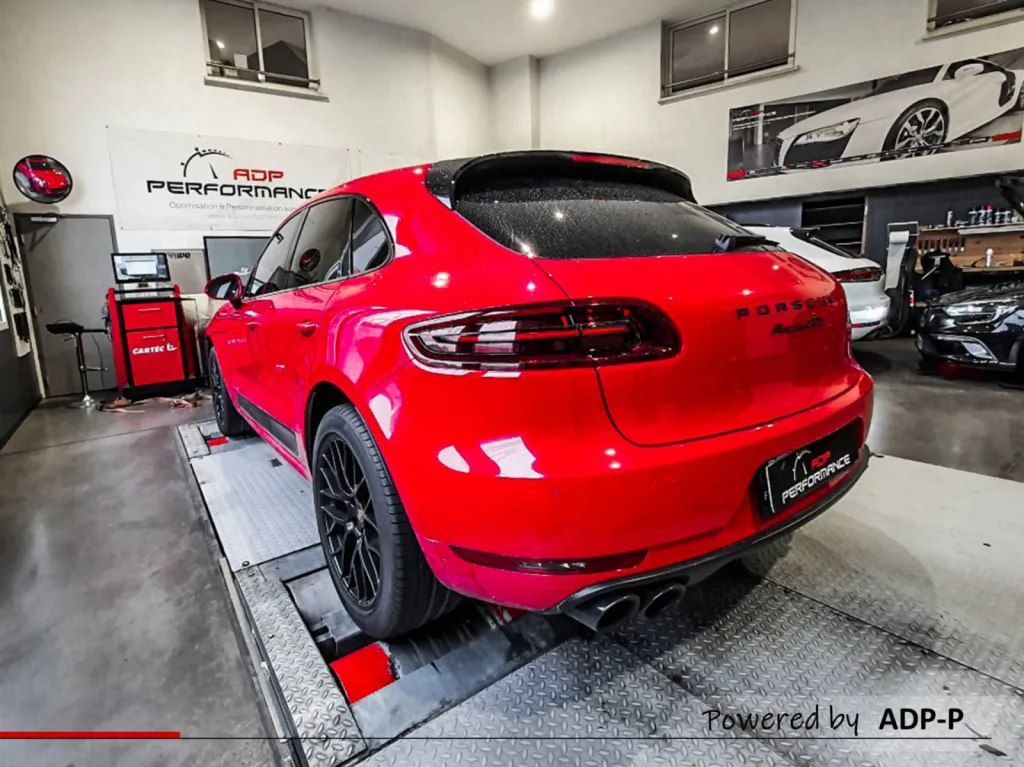 Reprogrammation moteur Conversion bio éthanol E85 PORSCHE Macan 3.0 Bi-Turbo GTS 360 PS | ADP Performance Marseille