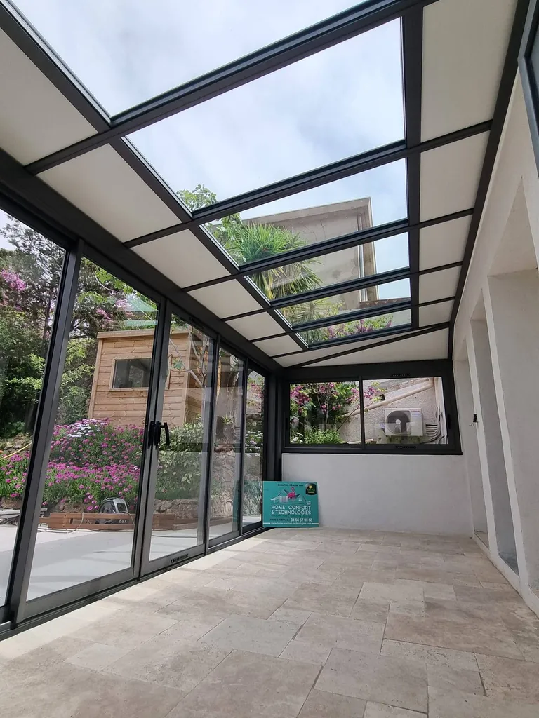 Installation d'une véranda AKENA sur mesure à Sète dans l'Hérault