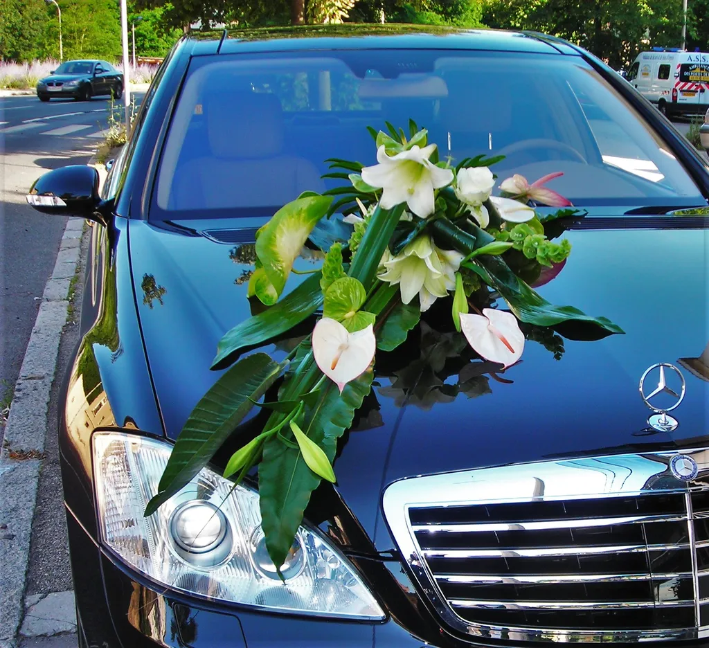 Dessus de capot mariage