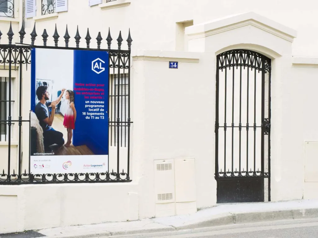 reportage photographique de la réhabilitation d'un hôtel particulier en logements financé par Action Logement