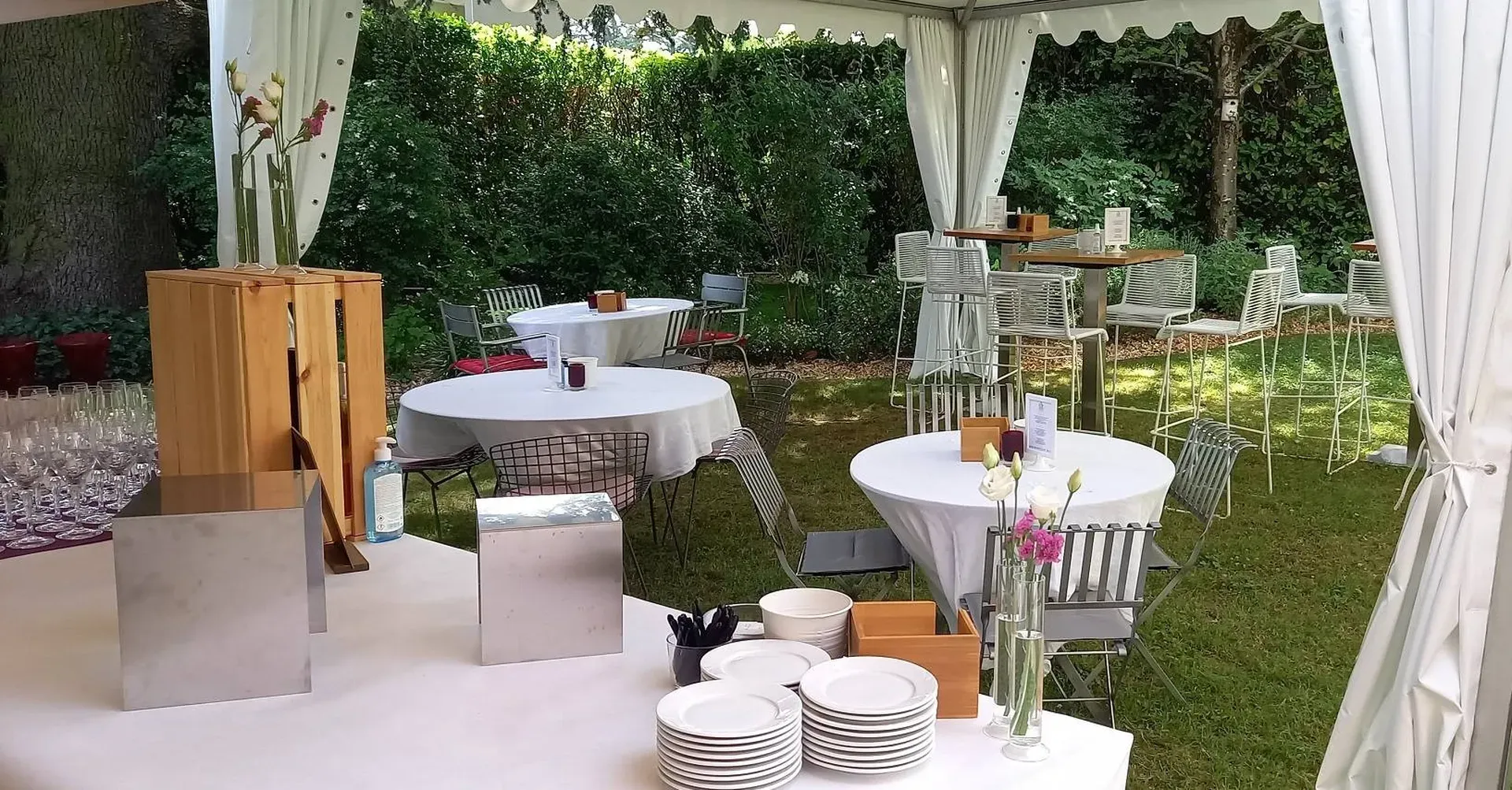 Nos réalisations d'installations de mobilier évènementiel à Lyon