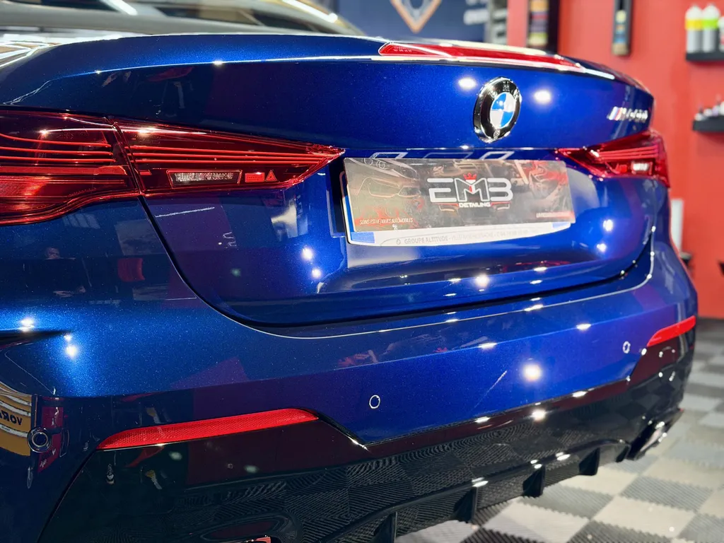 BMW 440i Cabriolet – Traitement céramique haut de gamme à Vaugneray (Ouest Lyonnais)