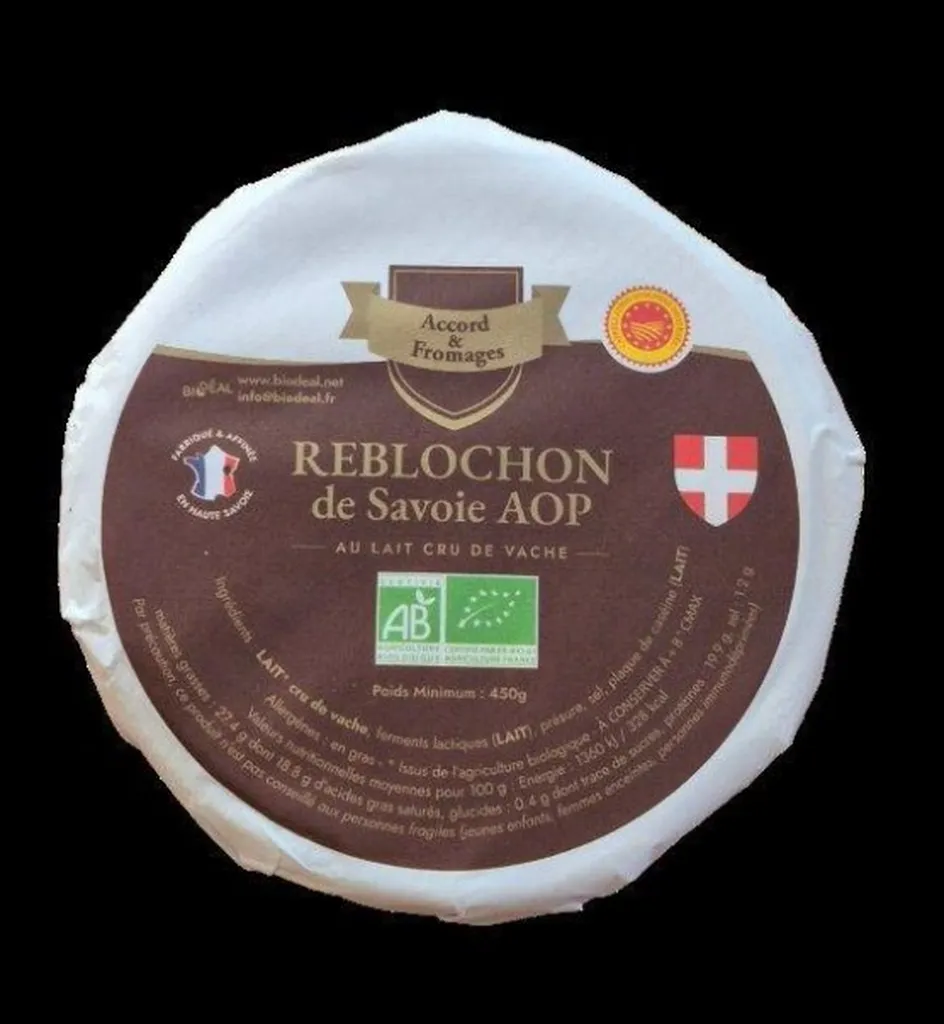 Reblochon de Savoie AOP bio 