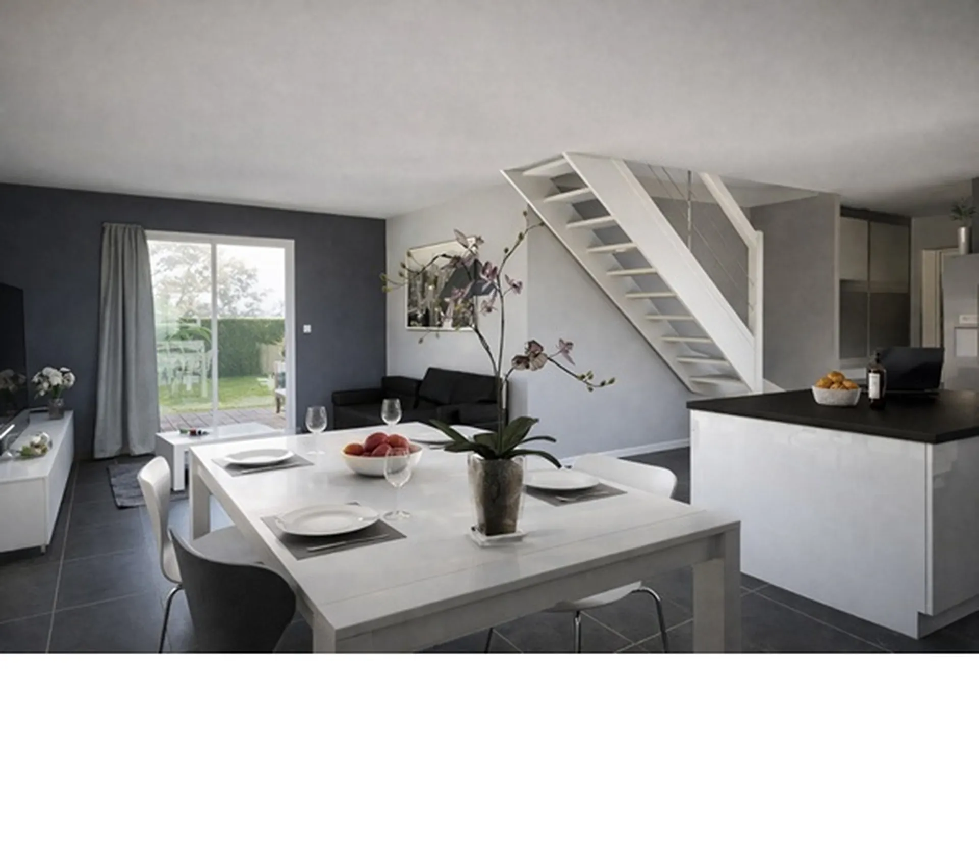 Faire construire une maison à étage de 118 m² avec garage de 17 m²