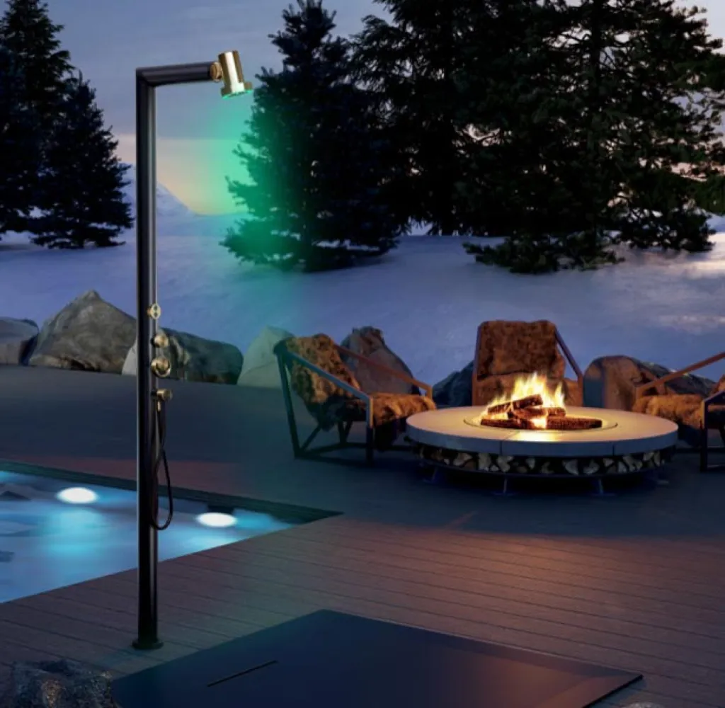 La douche extérieure